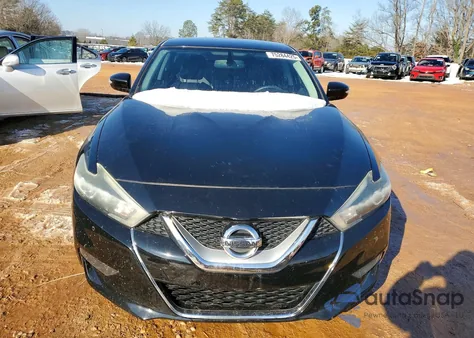 2016 Nissan Maxima 3.5S z USA, uszkodzony, nr VIN 1N4AA6AP1GC414614
